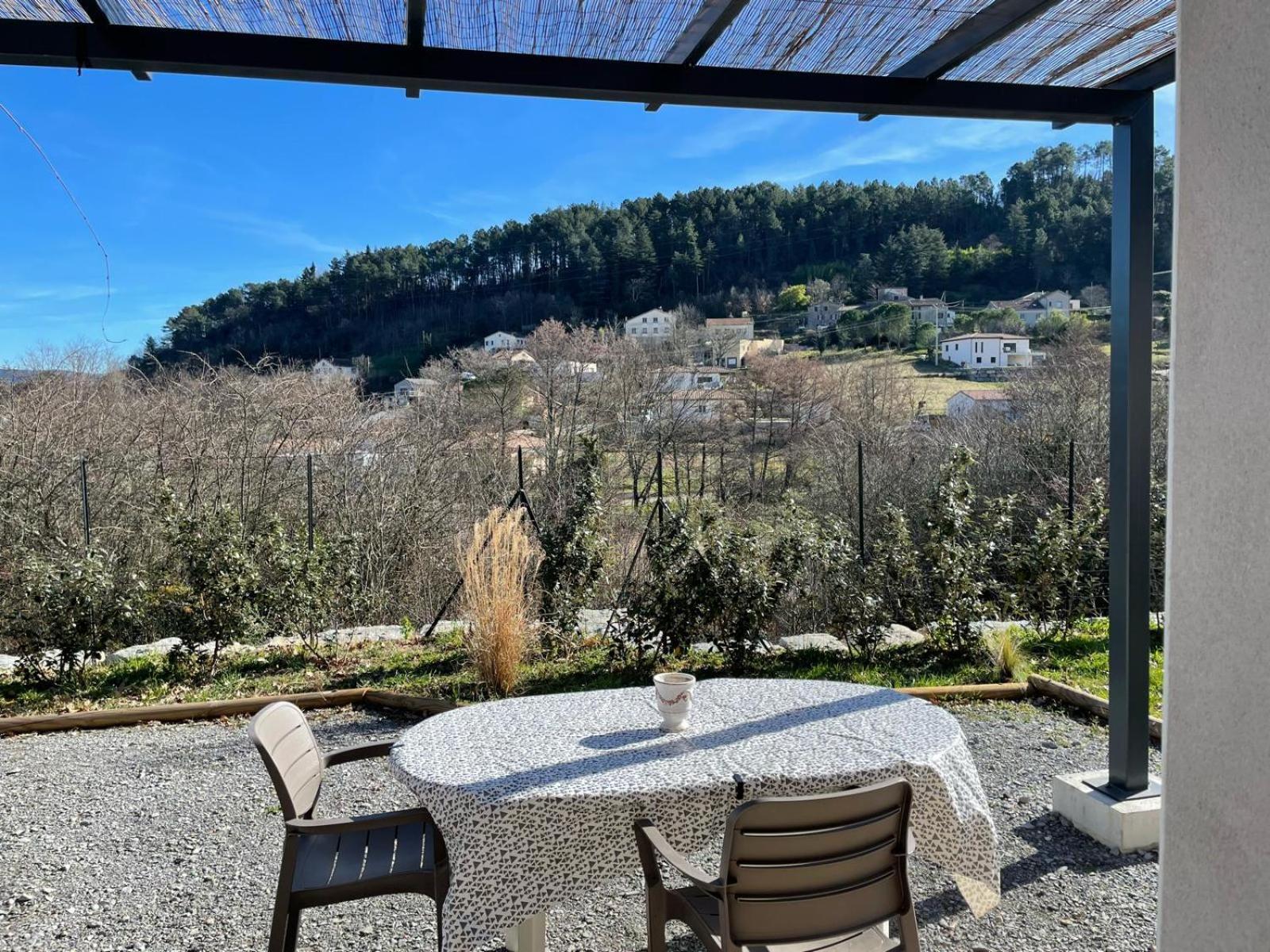 Appartamento Les Coteaux De La Grange Mercuer Esterno foto